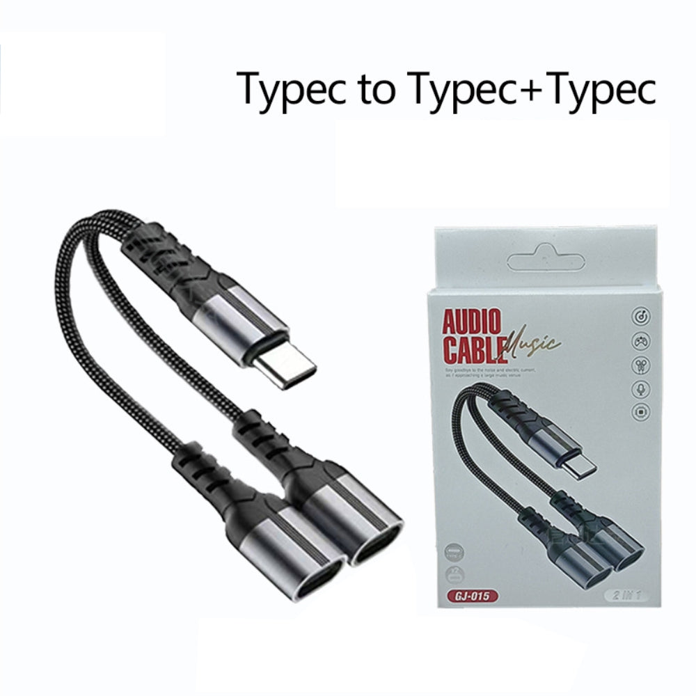 USB C to USB OTG Adapter, 2 in 1 USB C Splitter with PD Charging Port and USB 3.0 Female Port Compatible wit iPhone 15 Pro, MacBook Pro,Chromebook, Galaxy and More Type-C Devices