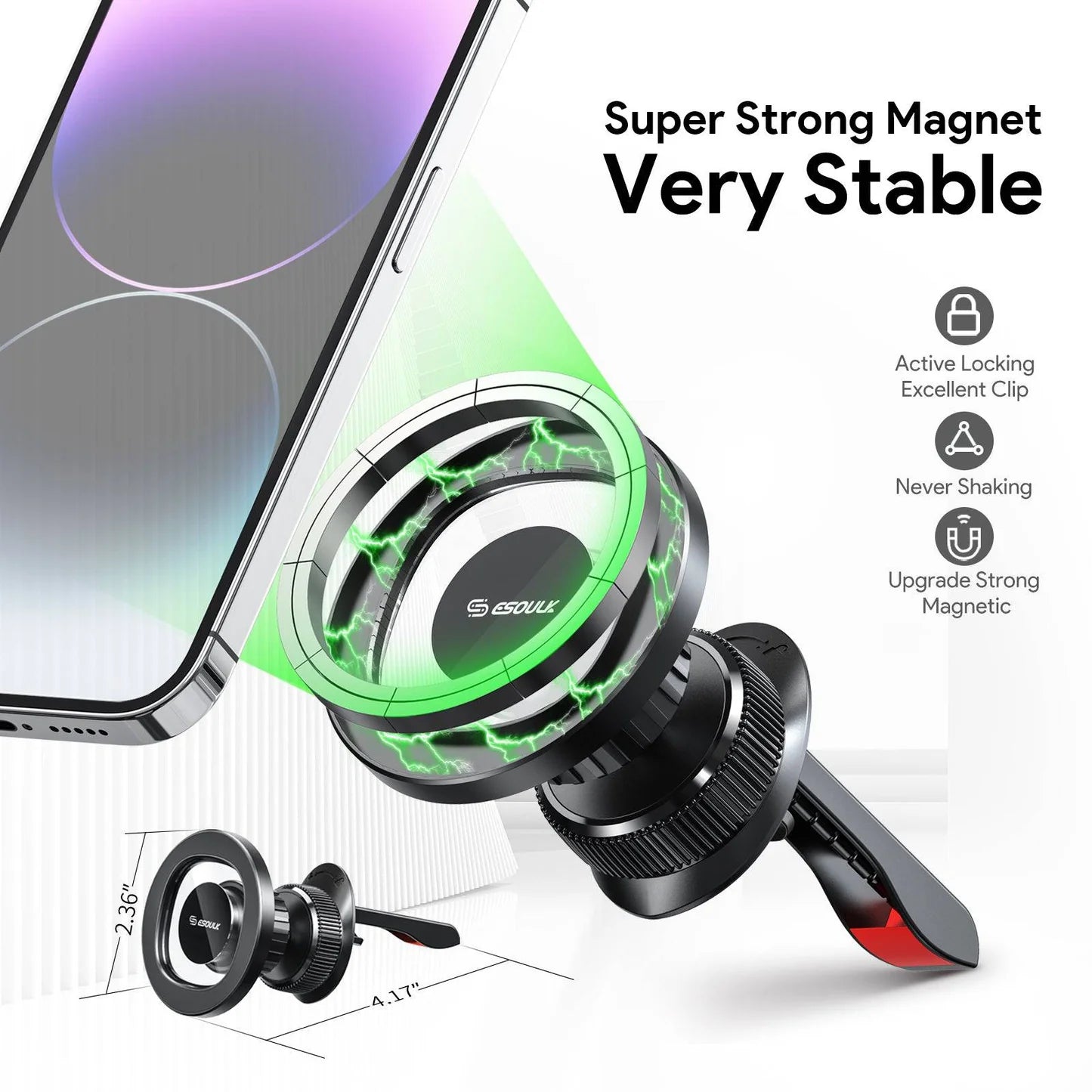 Air Vent Magnetic Car Phone Holder