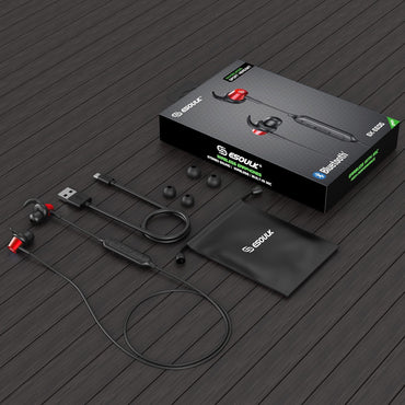 HSBT-EE06RD Bluetooth Sport Headset Metal Shell With Magnet Red