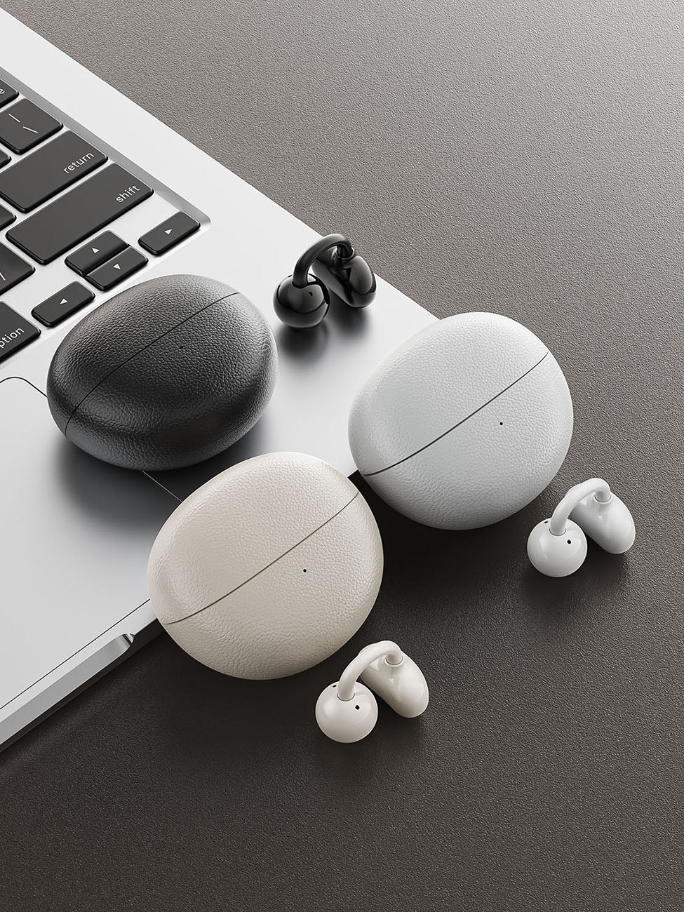300mAh BT 6.0 Type-C Clear sound long battery life wireless earbuds True Wireless Stereo in yellow SKU:BT-VD055YL