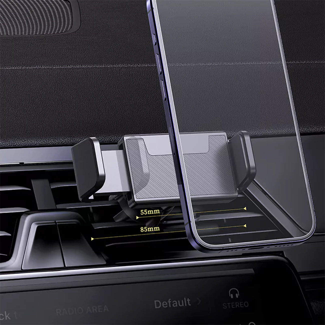Strong suction cup 360¡ã Rotatable Phone Stand, Universal Smartphone Holder for Car/desk SKU:HLD-VDHD045BK