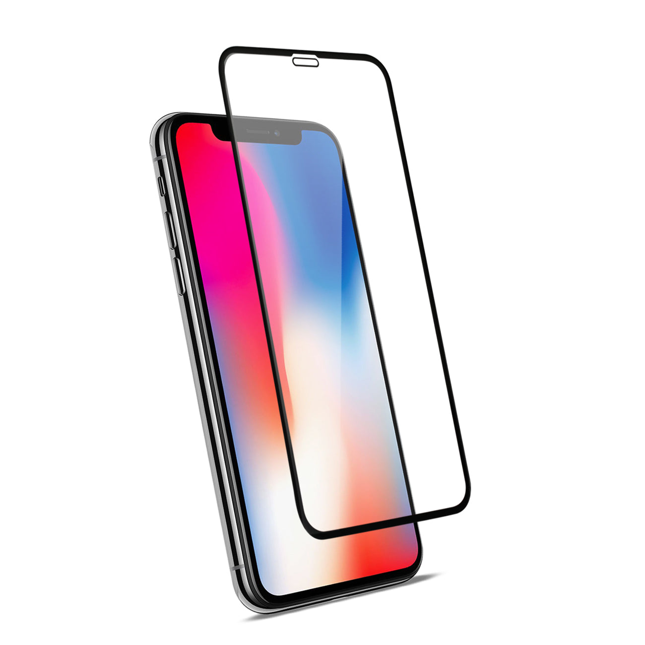 APPLE IPHONE X/XSåÊ3D Curved Tempered Glass Screen Protector In Black