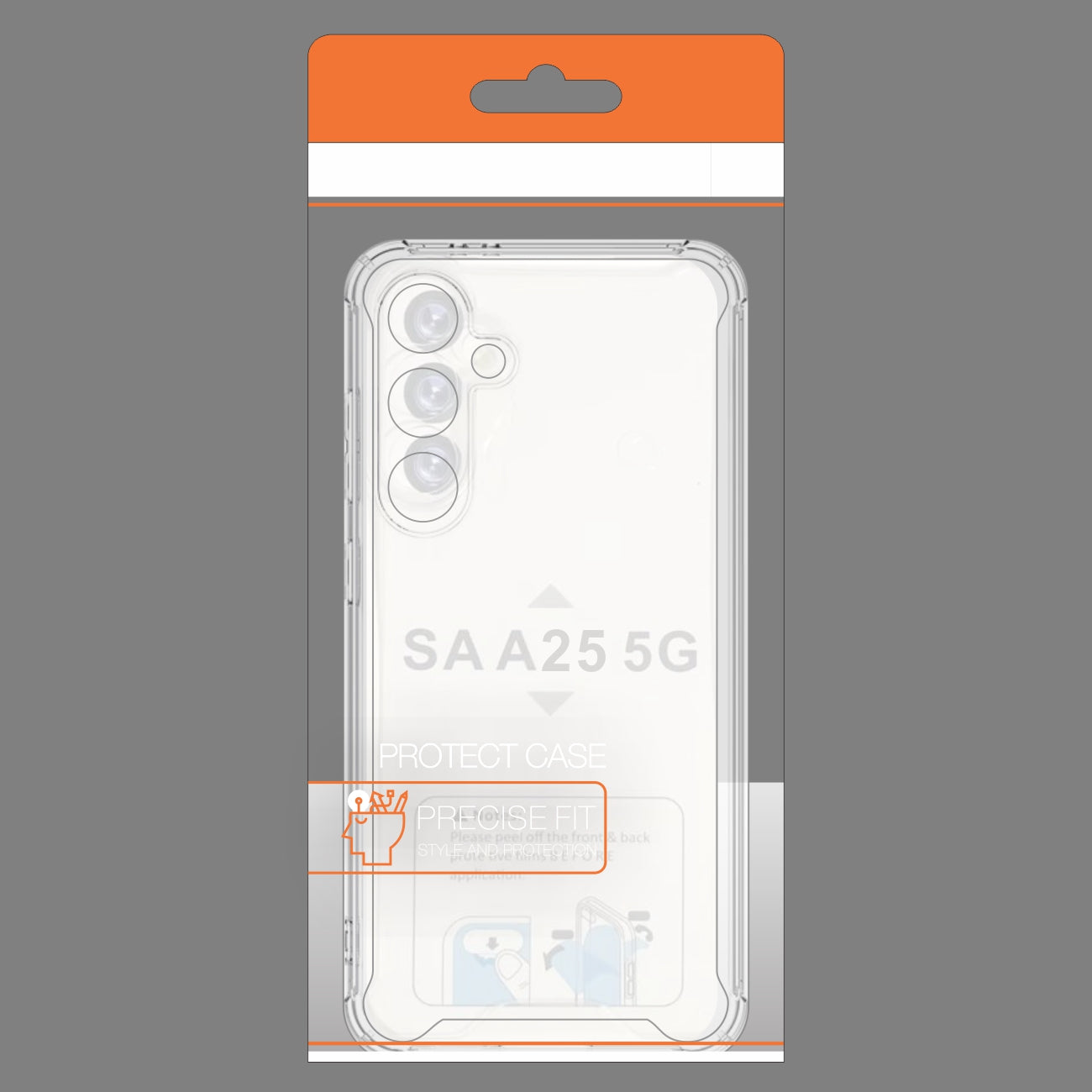 Reiko High Quality 2X Clean PC and TPU Bumper Case In Clear For Motorola Moto G Play 5G 2025