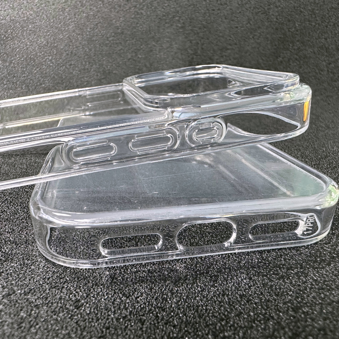 Reiko High Quality 2X Clean PC and TPU Bumper Case In Clear For IPHONE 17 PRO MAX ,SKU:PC09-IPH17MAXCL