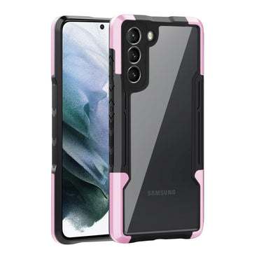 Shockproof Excellent Grip with Silky Feeling for Samsung Galaxy S21/S30 Plus In Pink