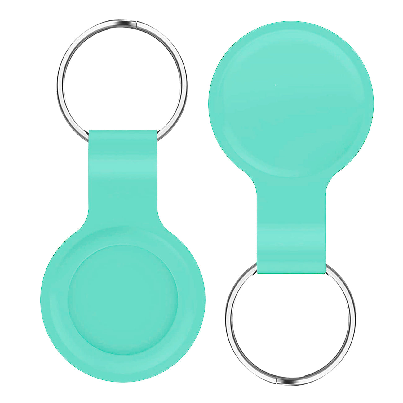 Reiko Silicone Protective Case for Apple AirTag In Green