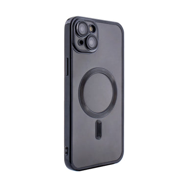 Magnetic Wireless Charging TPU Bumper Case For iPhone 15 PLUS In Black