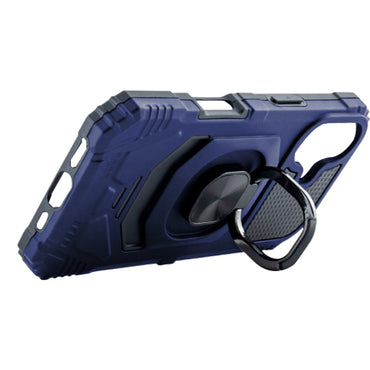 Kickstand Ring Holder TPU Shockproof Case for Samsung Galaxy A36 in BLUE , SKU: PC65-SAMA36BL