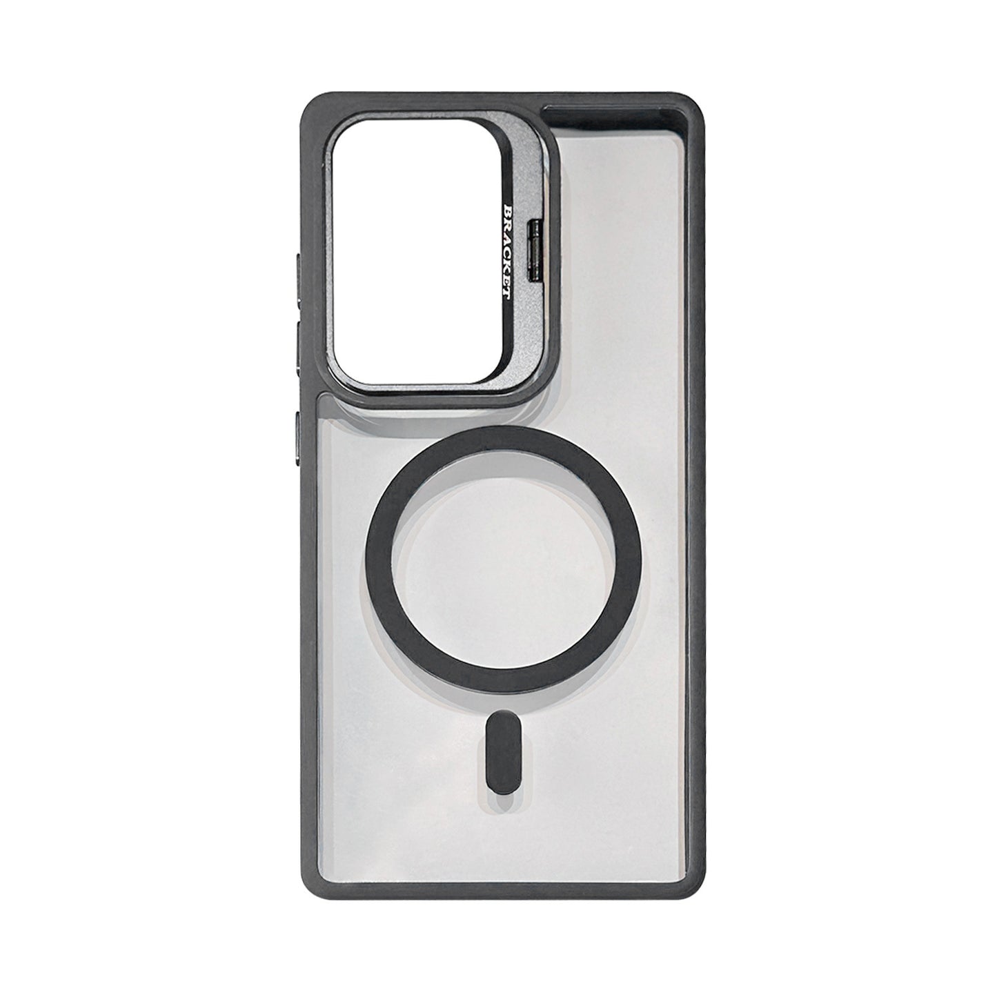 Magnetic Phone Case? with Built-in Invisible Kickstand Compatible with Samsung Galaxy S25 PLUS(PC70-SAMS25PGY)