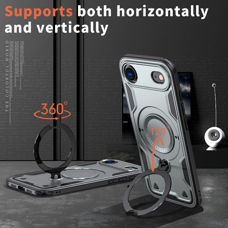 Reiko 360¡ã Rotating Magnetic Versatile Stand Gray Compatible with iPhone 17 AIR , SKU: PC73-IPH17AIRGY