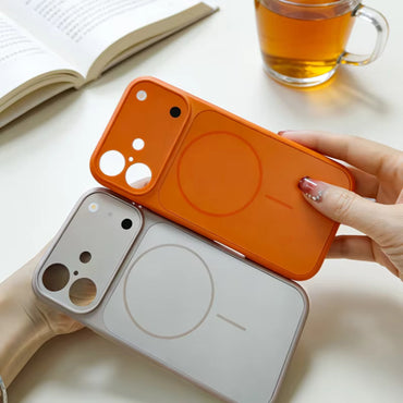 Reiko Magnetic Wireless Charging with lens protector TPU Bumper Case