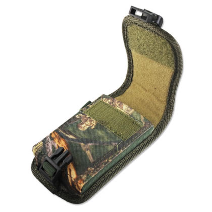 Reiko Vertical Rugged Pouch With Buckle Clip In Camouflage (7.0X3.9X0.7 Inches)