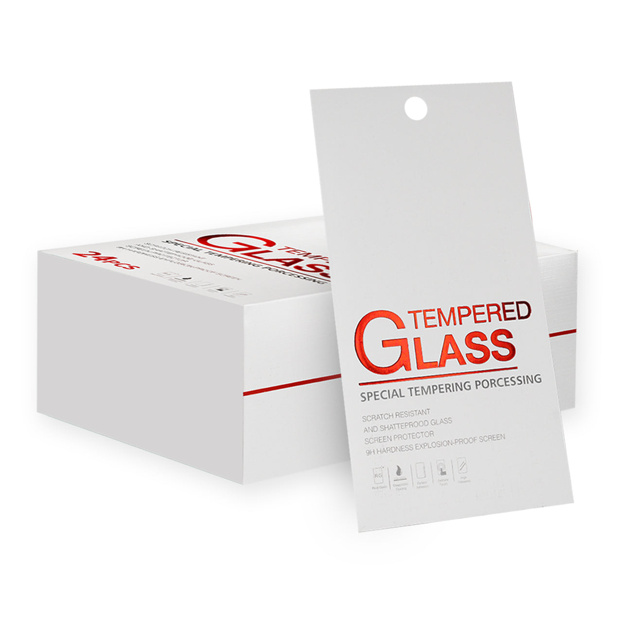 SCP26B-IPH16PROMAXCL Reiko Apple iPhone 16 PRO MAX 2.5D Super Durable Glass (24PCS)