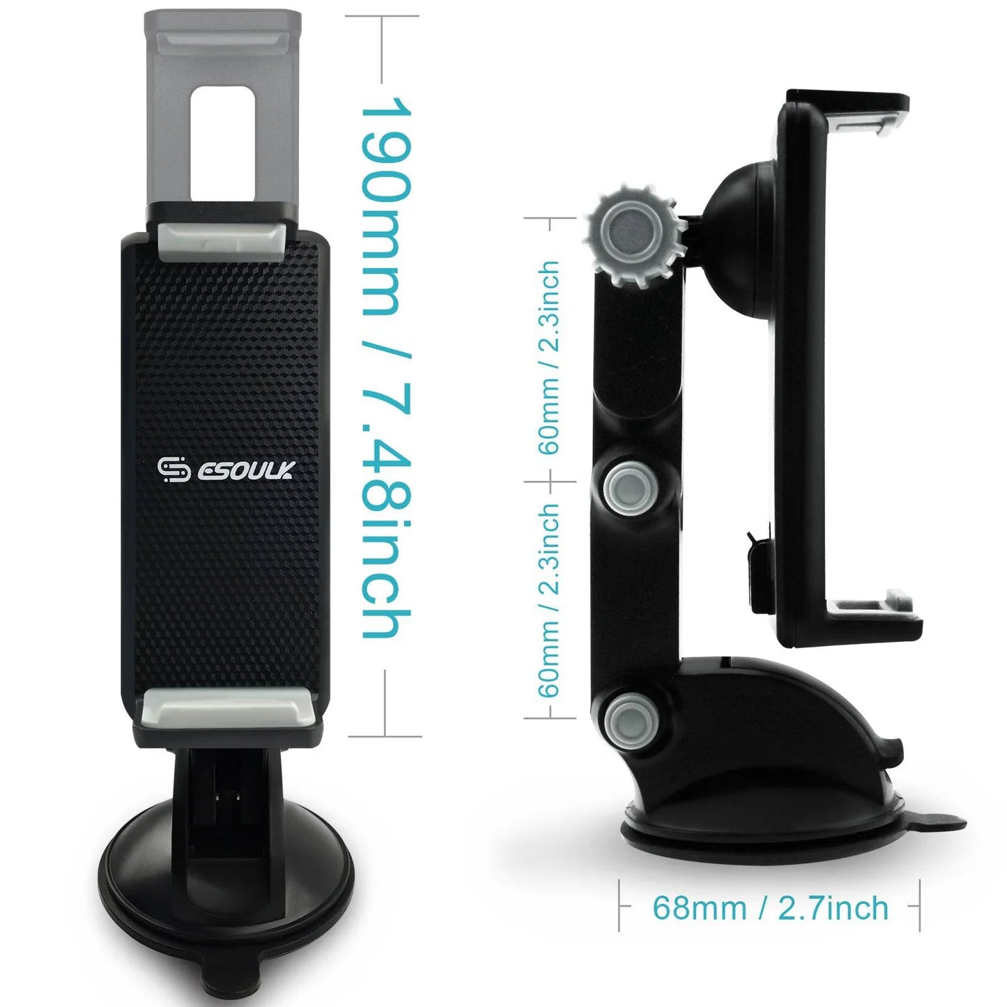 Universal Car Holder for Tablet & Smartphone