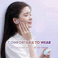 Wireless Headset Bluetooth 5.0 Headphones Stereo Twin Earbuds BT-VDBT030 In blue SKU:BT-030BL
