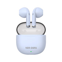 Wireless Headset Bluetooth 5.0 Headphones Stereo Twin Earbuds BT-VDBT030 In blue SKU:BT-030BL