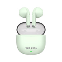 Wireless Headset Bluetooth 5.0 Headphones Stereo Twin Earbuds BT-VDBT030 In green SKU:BT-030GR