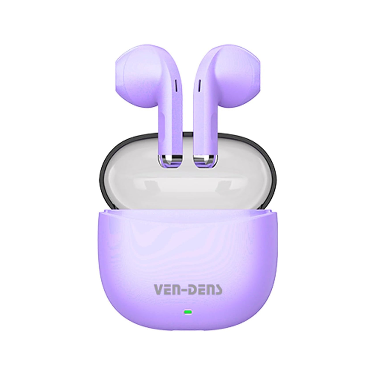 Wireless Headset Bluetooth 5.0 Headphones Stereo Twin Earbuds BT-VDBT030 In Purple SKU:BT-030PP