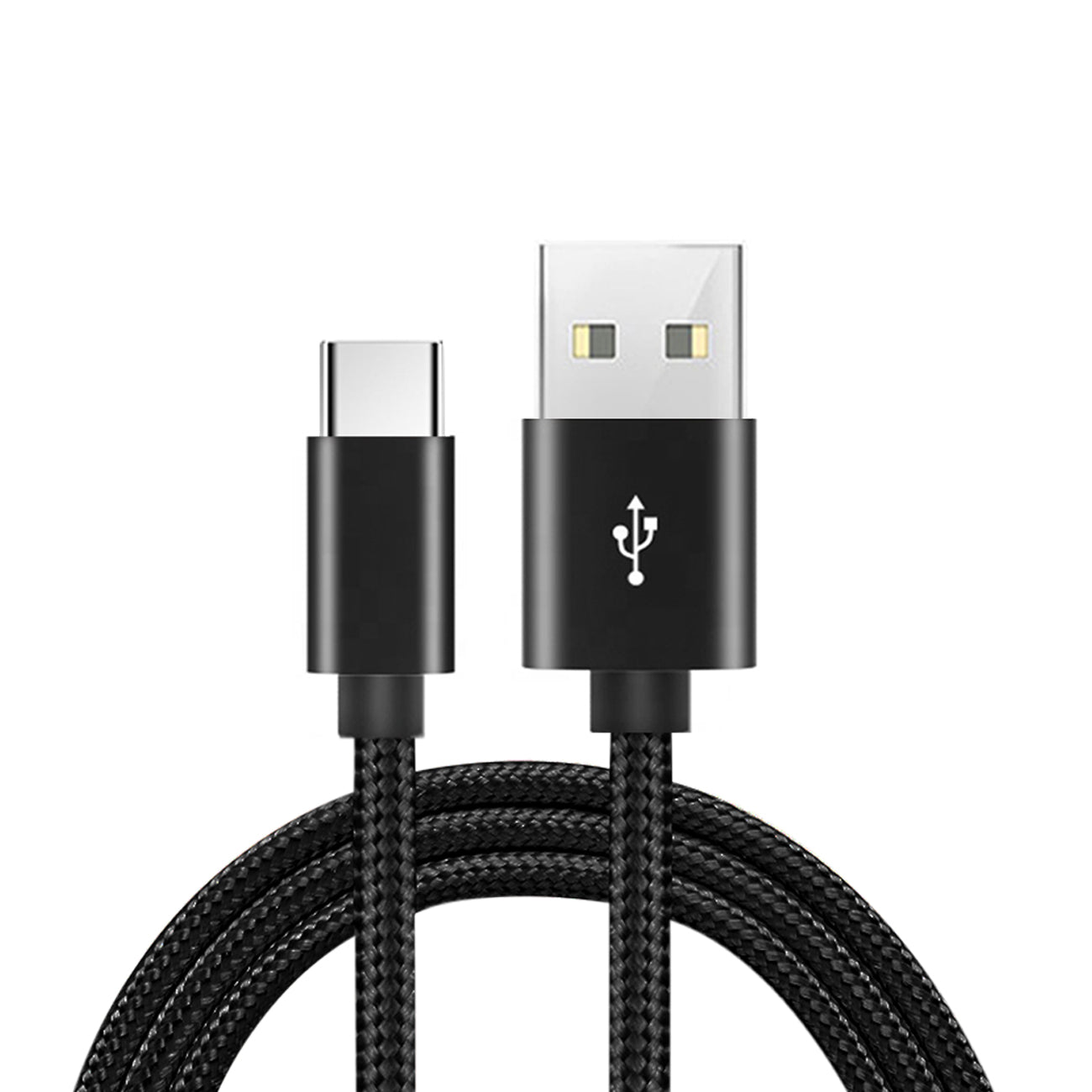 USB-C Fast Charge/Sync Cable 6.5 ft in Black