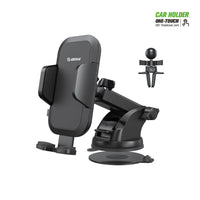 3 In 1 Car Phone Holder with Air Vent & Dashboard Functions