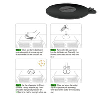 3 In 1 Car Phone Holder with Air Vent & Dashboard Functions