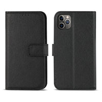 Reiko APPLE IPHONE 11 PRO 3-In-1 Wallet Case In BLACK