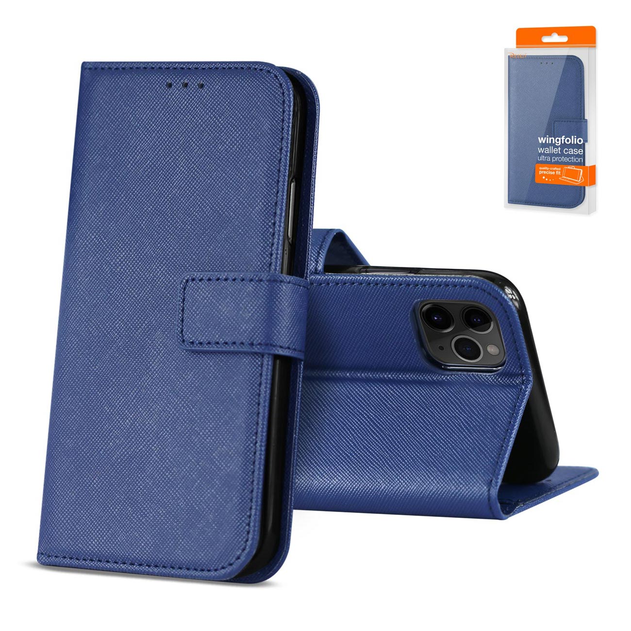 Reiko APPLE IPHONE 11 PRO 3-In-1 Wallet Case In BLUE