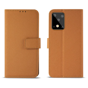 Reiko SAMSUNG GALAXY S20 ULTRA 3-In-1 Wallet Case In Brown