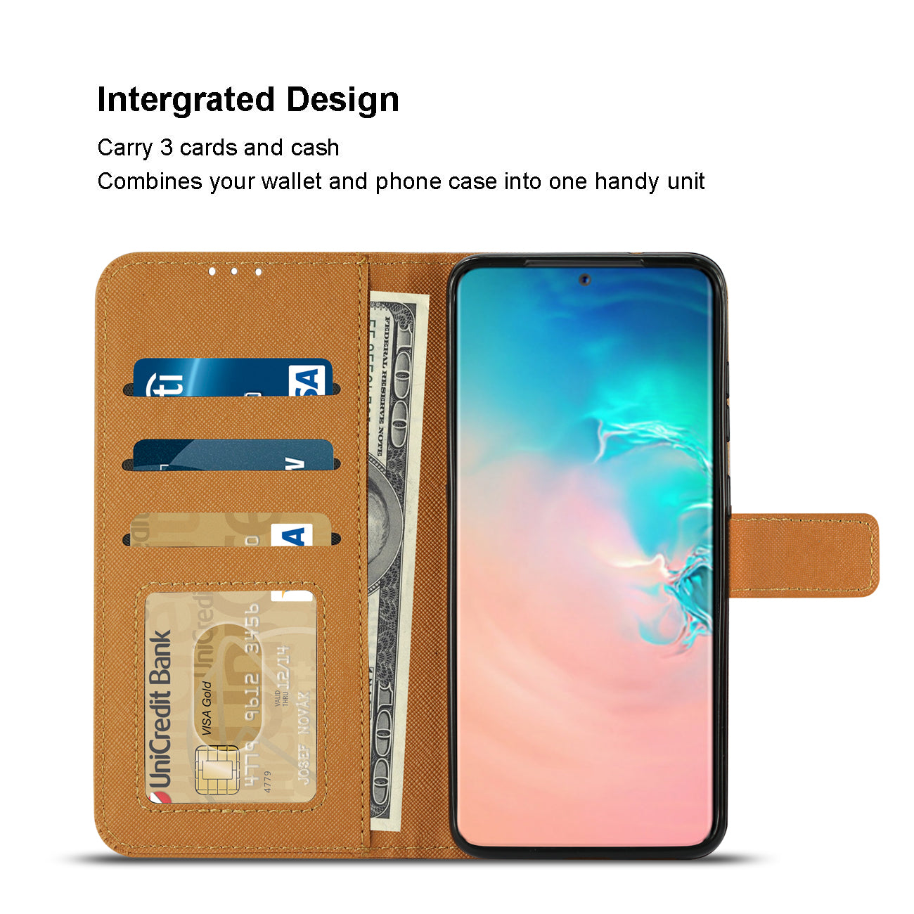 Reiko SAMSUNG GALAXY S20 3-In-1 Wallet Case In Brown