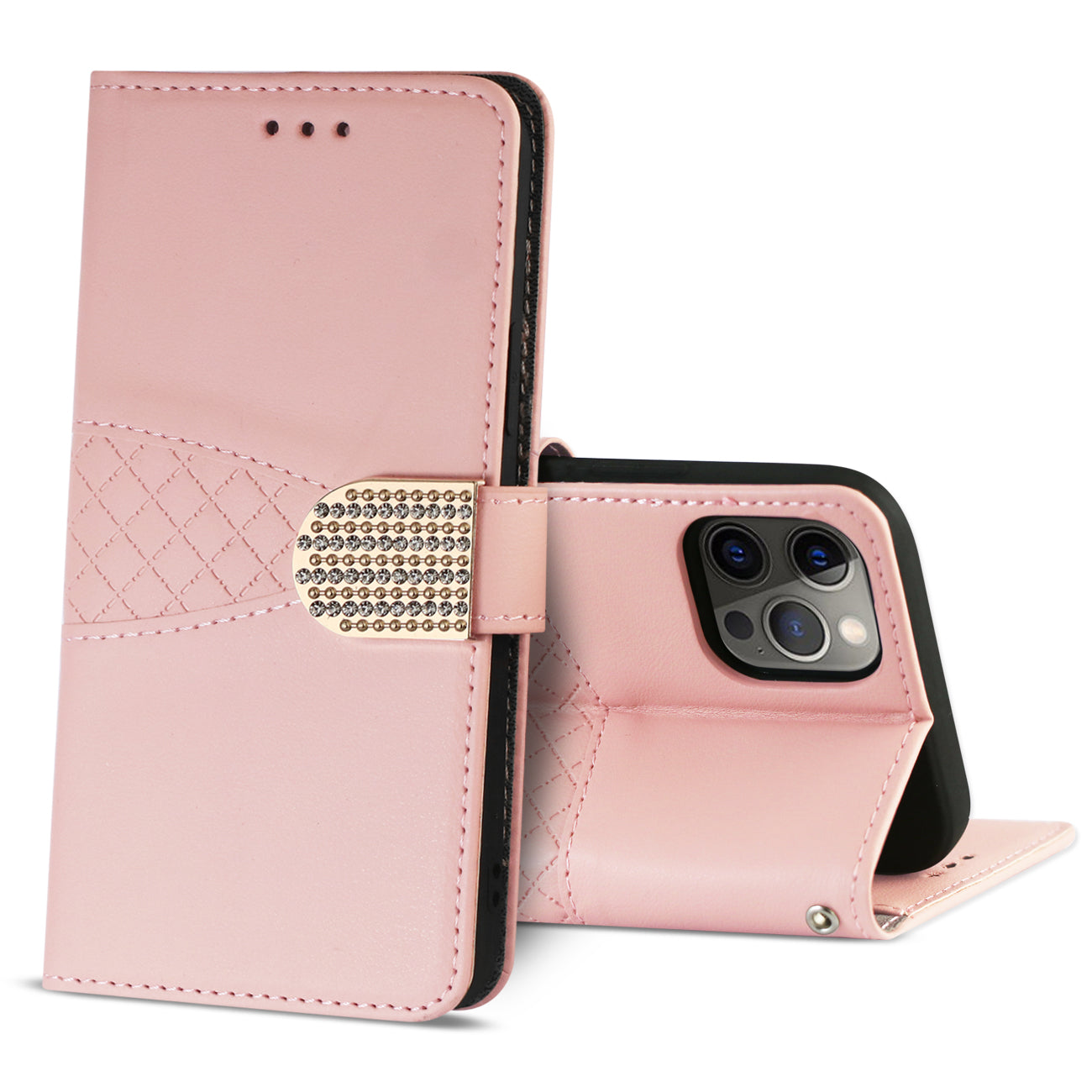 Reiko 3-In-1 Wallet CaseAPPLE IPHONE 12 PRO MAX In Pink