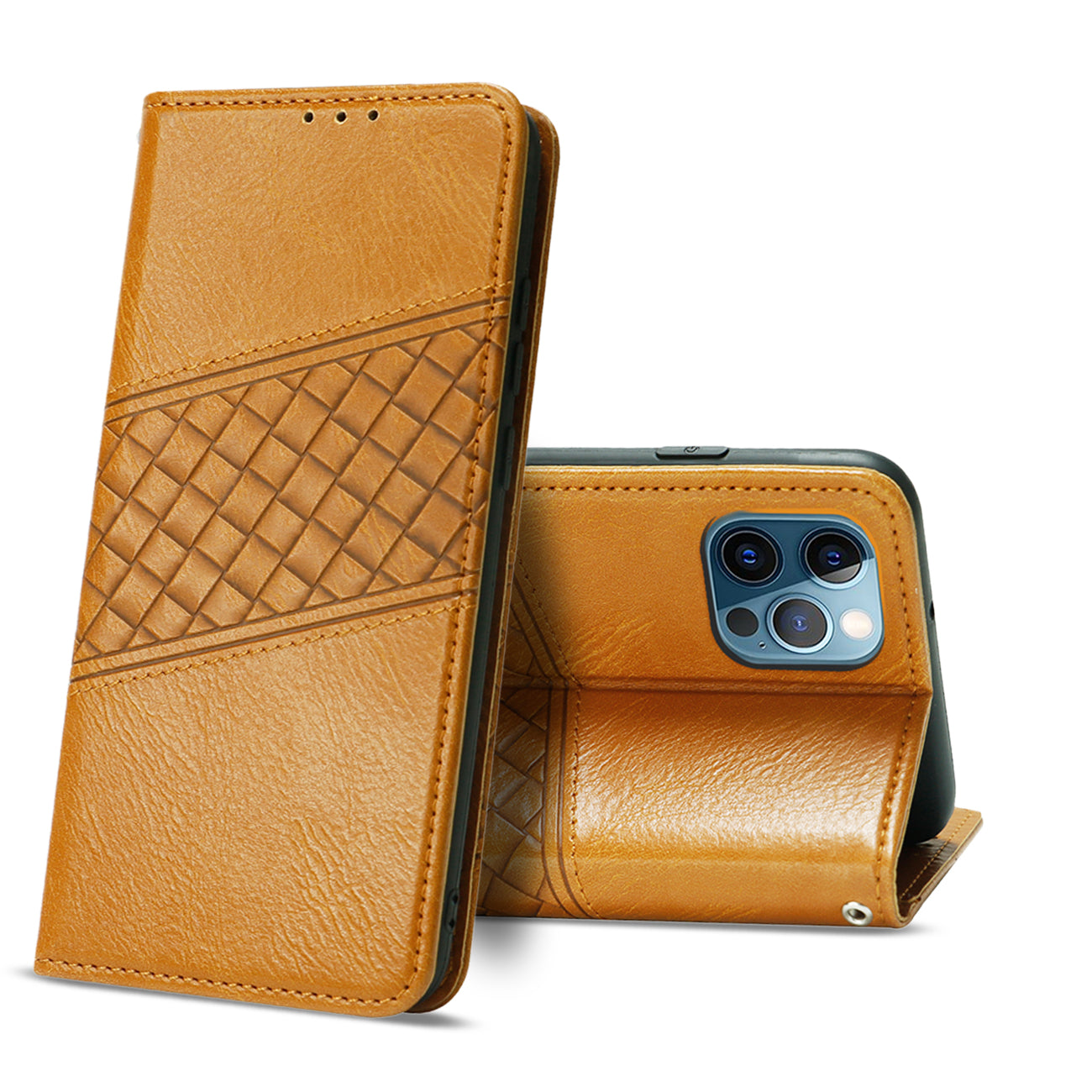 Reiko Apple iPhone 12 Pro 3-In-1 Wallet Case In Brown