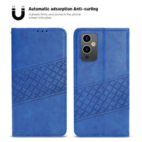 Reiko ONE PLUS 9 5G 3-In-1 Wallet Case In Blue