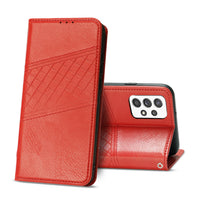 Reiko Samsung Galaxy A52/5G 3-In-1 Wallet Case In Red (FC30-SAMA52-5GRD)