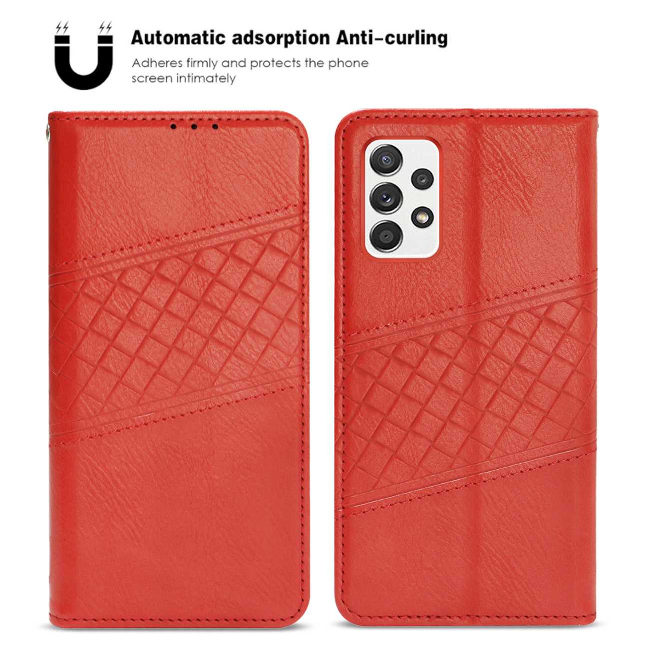 Reiko Apple iPhone 12 Pro 3-In-1 Wallet Case In Red