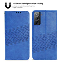 Reiko Samsung Galaxy S21 FE 3-In-1 Wallet Case In Blue (FC30-SAMS21FEBL)