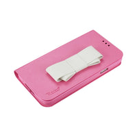 REIKO SAMSUNG GALAXY S5 FOLIO WALLET CASES-PINK WHITE (FC30-SAMS5PKWH)
