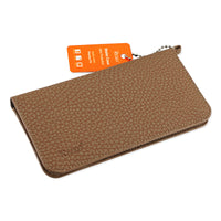 REIKO UNIVERSAL WALLET PHONE CASE WITH SIDE POCKETS AND MAGNETIC FLAP FOR SAMSUNG NOTE 5 (6.180X3.15X0.45 INCHES) IN BROWN (FC33-623205BR)