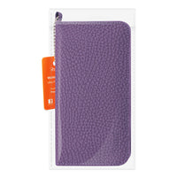 REIKO UNIVERSAL WALLET PHONE CASE WITH SIDE POCKETS AND MAGNETIC FLAP FOR SAMSUNG NOTE 5 (6.180X3.15X0.45 INCHES) IN PURPLE (FC33-623205PP)