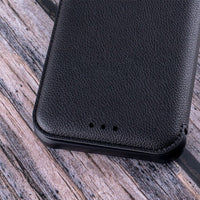 Magnetic wallet Leather phone case For Apple iPhone 14 Plus In Black