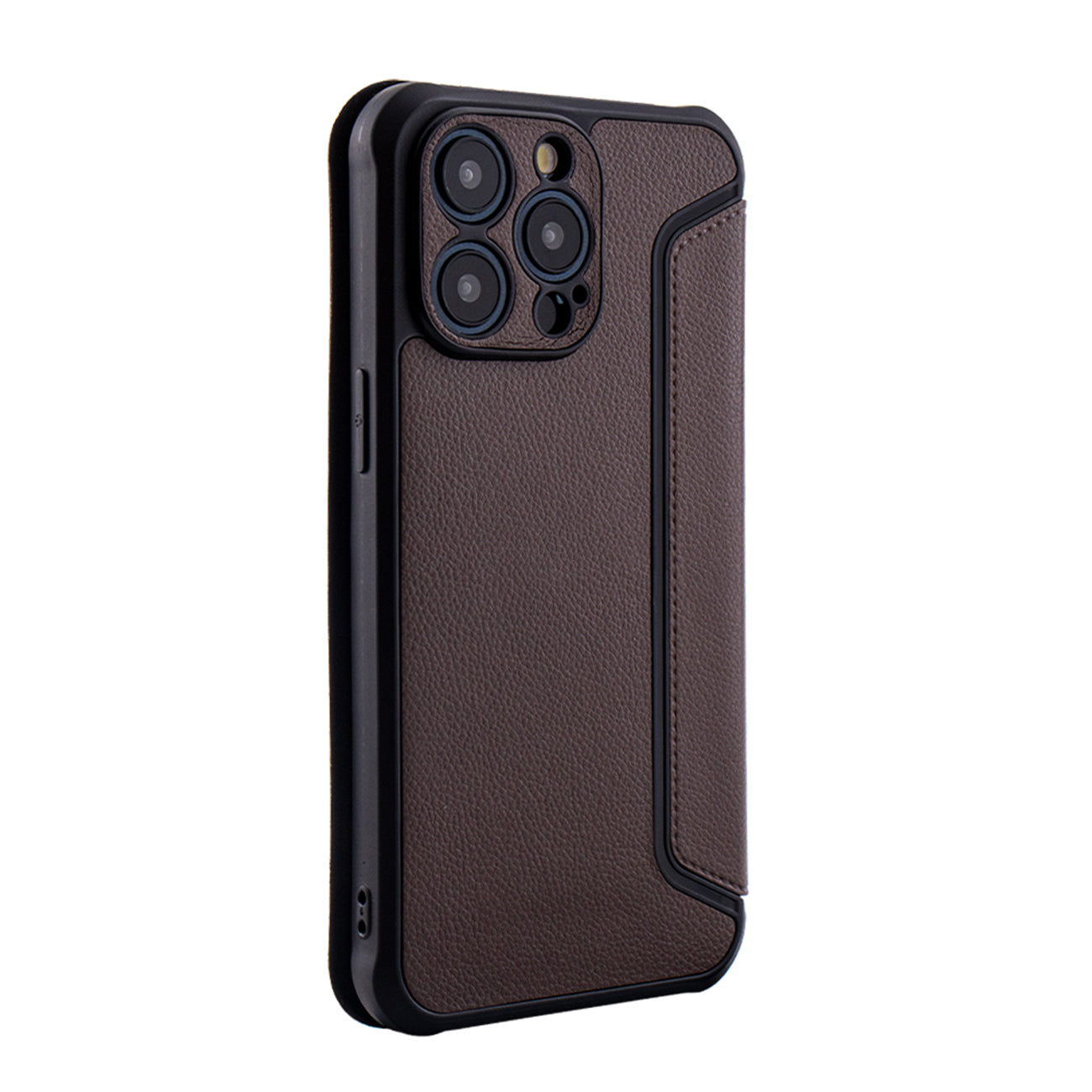 Magnetic wallet Leather phone case For Apple iPhone 15 PRO MAX In Brown