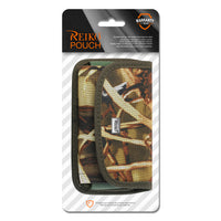 Reiko Horizontal Rugged Pouch With Velcro and Metal Belt Clip In Camouflage (3.8 x 3.0 x 0.8 Inches) | SKU: HP08B-383008AM32