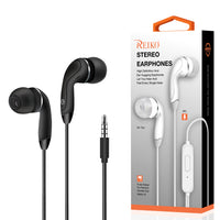 REIKO IN-EAR HEADPHONES WITH MIC FOR TYPE-C IN BLACK