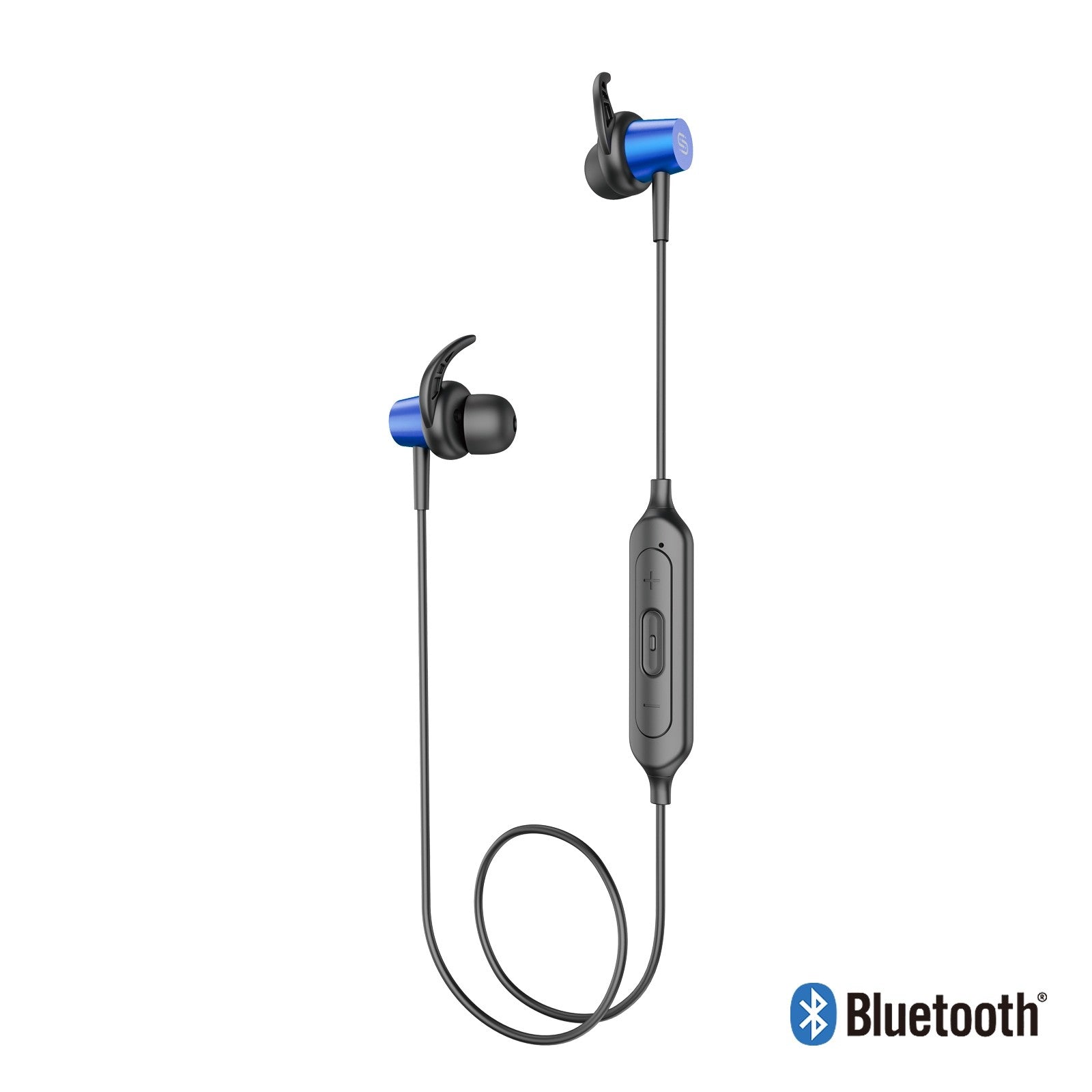 HSBT-EE06BU Bluetooth Sport Headset Metal Shell With Magnet Blue