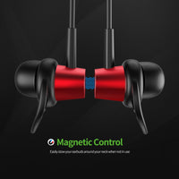 HSBT-EE06RD Bluetooth Sport Headset Metal Shell With Magnet Red
