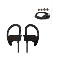 UNIVERSAL SPORT BLUETOOTH HEADPHONES WITH HD SOUND QUALITY AND SWEAT PROOF IN BLACK HSBT1560-UNIBK