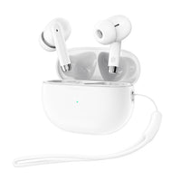 320mAh Type-C white Clear sound long battery life wireless earbuds True Wireless Stereo in white SKU:BT-VD052WH
