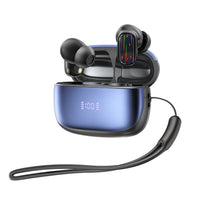 400mAh BT 5.4 Type-C black Clear sound black long battery life wireless earbuds True Wireless Stereo  SKU:BT-VD054BK