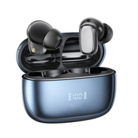 400mAh BT 5.4 Type-C black Clear sound black long battery life wireless earbuds True Wireless Stereo  SKU:BT-VD054BK