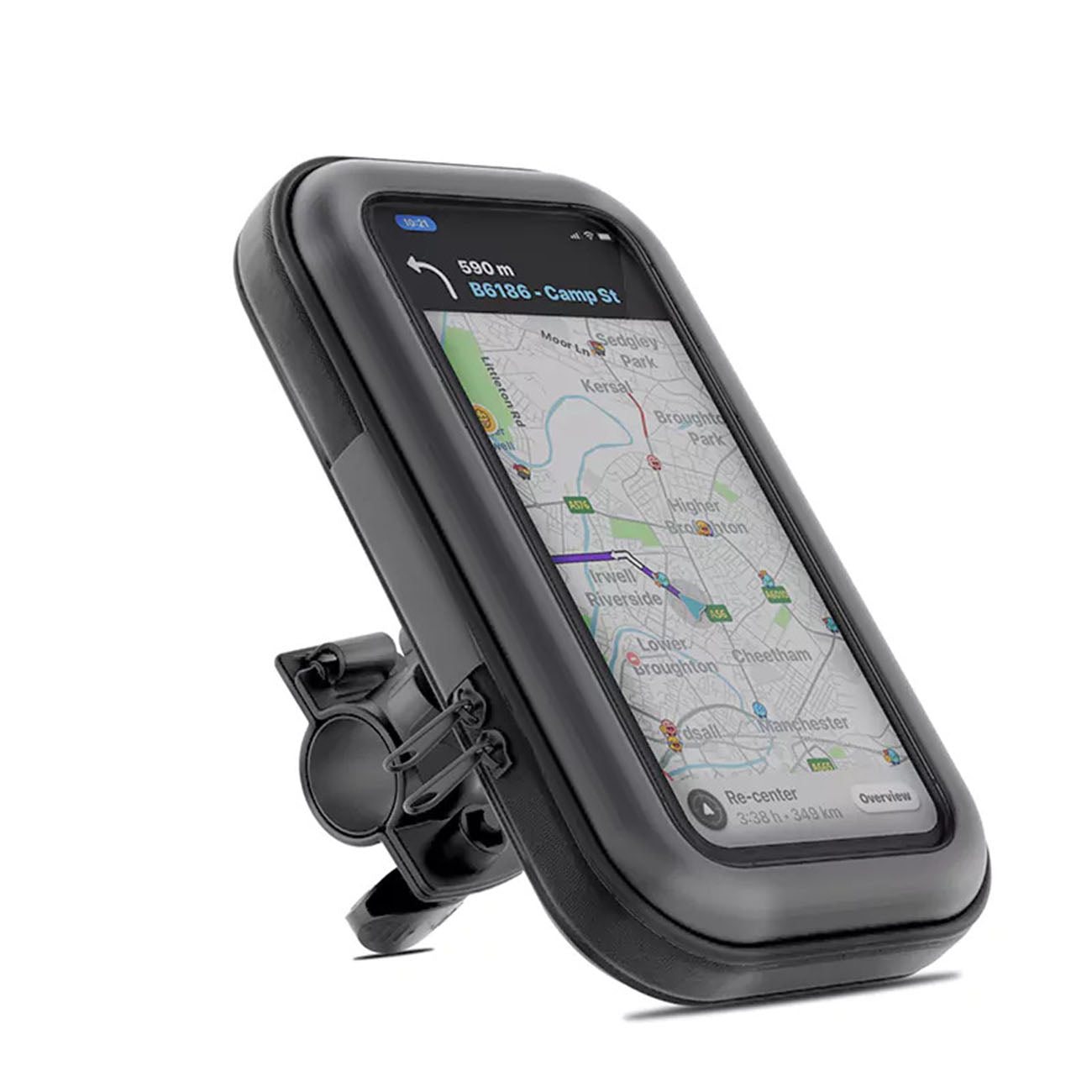 360 degree Rotation Universal Detachable Bicycle Motorbike holder 6.3 inch Cell Phone Holder SKU:HLD-VD005BK