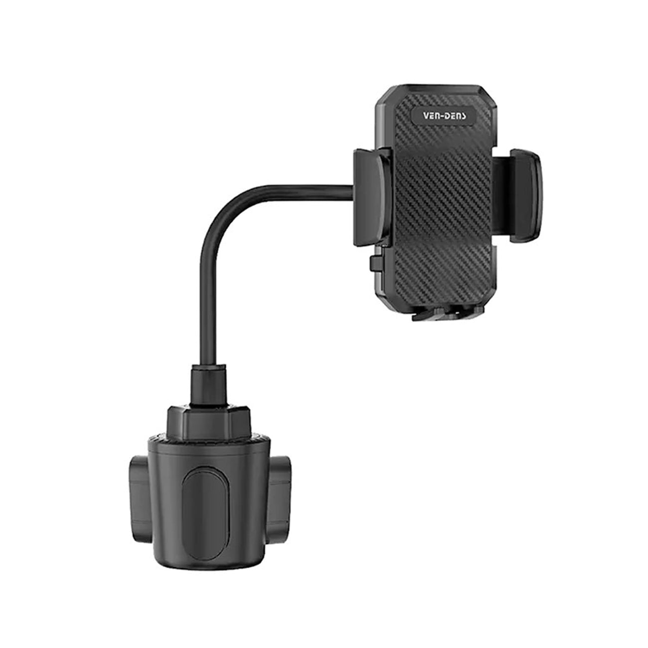 Universal 360¡ã rotating holder for car with a cup holder holder has a push button locking mechanism built in  SKU:HLD-VDHD031BK